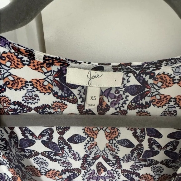 Joie Sleeveless Top Multi Butterfly pattern - Picture 4 of 5